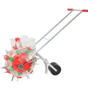 Double Barrel Manual Seeder and Fertilizer for Agriculture Purposes