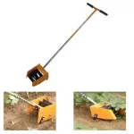 Mahan MRWPP-6 Manual Roller Weeder with Plant Protection Plate and Adjustable Long Handle