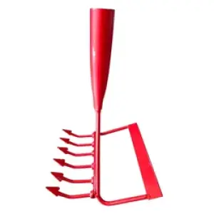 Primium 2 in 1 Hand Weeder 8 Inch, Dual-Function Manual Cultivator & Weed Remover Tool