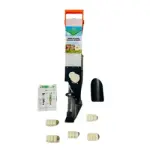 Agricultural Seeding Tool Plant Seeder Single Barrel Hand Operated Seeding Machine With Adjustable Plant Seed Spreader