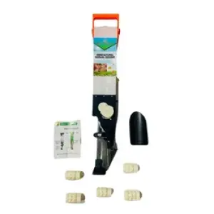 Agricultural Seeding Tool Plant Seeder Single Barrel Hand Operated Seeding Machine With Adjustable Plant Seed Spreader