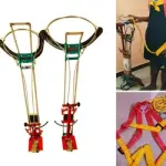 Stainless Steel Coconut Tree Climber With Harness 150 kg Weighting Capacity (Max) for Climbing Coconut Tree